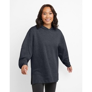 Hanes EcoSmart Women's Fleece Hoodie - 1 of 4