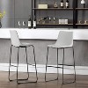 Dreama Retro Side Chair Dining Chair with Metal Legs for Kitchen, Living, Dining Room, Set of 2,The Pop Home - 3 of 4