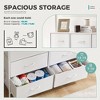 CAVINAS Fabric Dresser,Multifunctional Dressers Organizer with Drawers,Closet Organizer for Bedroom,Nursery,Entryway - 3 of 4