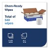 Tork Chem-Ready Dry Wipes, 10 x 12, 90/Box, 6 Boxes/Carton - 3 of 4