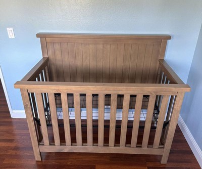 Soho Baby Everlee 4-in-1 Convertible Crib - Honey Wood : Target