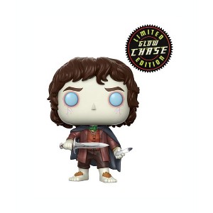 Funko Pop! The Lord Of The Rings Frodo Baggins #444 Glow Chase Variant - 1 of 4