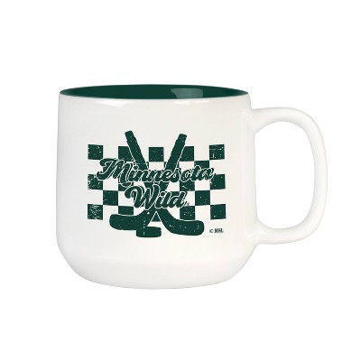 NHL Minnesota Wild Hockey Sticks Inner Color Mug - 15oz