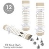 Big Dot of Happiness Tan Stripes - No Snap Simple Party Table Favors - DIY Cracker Boxes - Set of 12 - 3 of 4