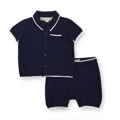 Cotton Sweatshirt+pants, Baby Boy Clothing Set, Cotton Polo Clothes