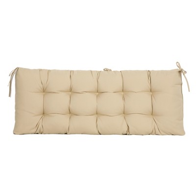 ARTPLAN Outdoor 48 Inch Bench Cushion Tufted for Outdoor Furniture, 48"x18"x4" Wicker Patio Loveseat Cushion All Weather
