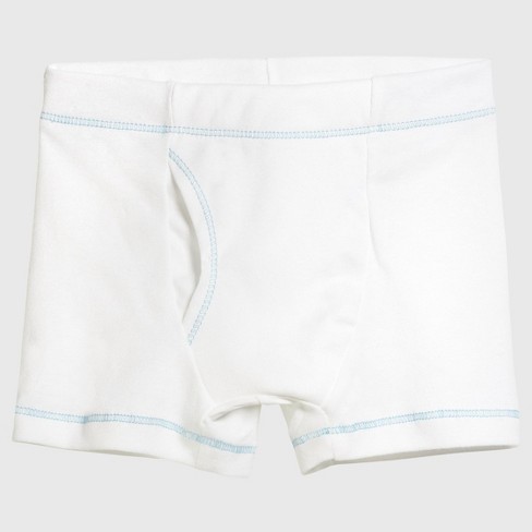 City Threads Boys Soft Cotton Boxer Briefs - 100% Baby Rib, Contrast ...