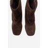 LORE - Brown Suede Leather Block Heel Boot (Women) | Forever & Always Shoes - 3 of 4