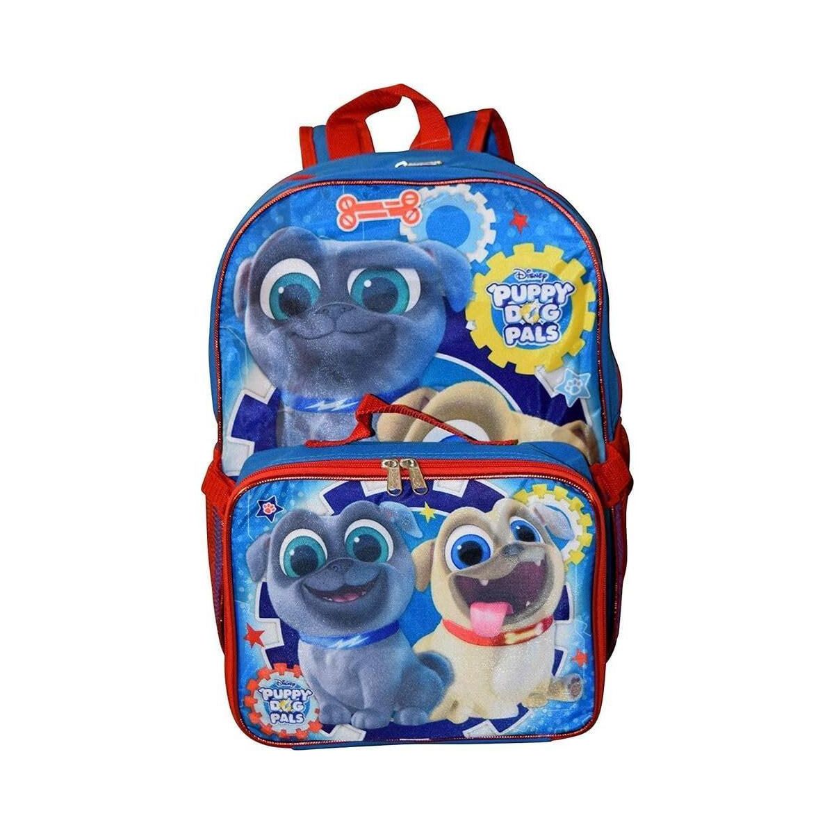 Disney Junior Puppy Dog Pals Kid's 16 Inch Backpack With Removable Lunch Box Set - thumbnail 2