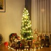 Resenkos 9ft Slim Pencil Christmas Tree - Space-Saving Design for Small Corners, 1500 Realistic PVC Branches - 4 of 4
