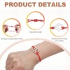 Unique Bargains Dog Cat Paw Bracelet Rope Bracelet Handmade Adjustable Strings - 3 of 4