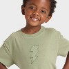Toddler Boys' Short Sleeve Oversized T-Shirt - Cat & Jack™ - 2 of 3