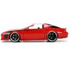 1985 Chevrolet Camaro Red with Black Stripes "Bigtime Muscle" Series 1/24 Diecast Model Car by Jada - 3 of 4