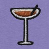 Dalix Mens Espresso Martini Midweight Garment Dye Tee - 2 of 4