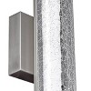 Generation Lighting Cutler 24" Nickel and Crackle Glass LED Bath Light - 3 of 4