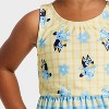 Toddler Girls' Bluey Ruffle Bikini - Yellow - 3 of 3
