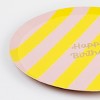 Meri Meri Stripe Happy Birthday Side Plates (Pack of 8) - 2 of 4