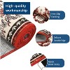 Coucheta Vintage Washable Area Rugs, Non-Slip Low Pile with Rubber Backing for Living Room, Bedroom, Kitchen, Home Office Decor,Multi-Color & Size - 4 of 4