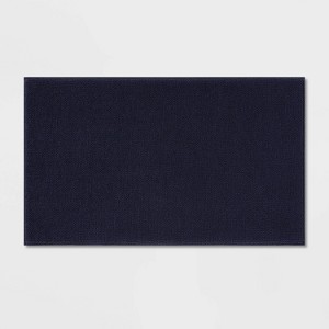 20"x34" Fine Chenille Memory Foam Bath Rug - Threshold™ - 1 of 4