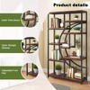 Kumasinova Freestanding Bookshelf,Modern 68.9 Inch Bookcase Storage Organizer with 9 Open Shelves for Living Room,Bedroom,Office - 4 of 4