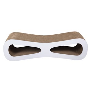 Cat scratcher cat toy corrugated cardboard - 1 of 4