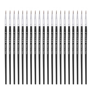 Unique Bargains Detail Nylon Painting Brush 50 Pcs - 1 of 4