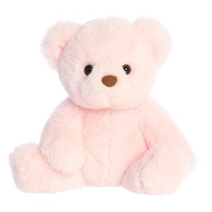 Aurora Small Gelato Bear Snuggly Stuffed Animal Strawberry 9" - 1 of 4