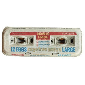 Noah's Pride Cage Free Grade A Large Brown Eggs - 12ct - 1 of 2
