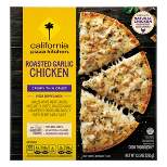 California Pizza Kitchen Roasted Garlic Chicken Crispy Thin Crust Frozen Pizza - 13.5oz