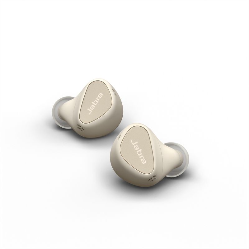Jabra Elite 5 Replacement Earbuds - Gold Beige 100-68500004-00, 1 of 2