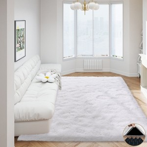 LOVEVOOK 4x6 Feet Area Rugs for Living Room Bedroom, Non-Slip Rug, Carpet for Home Dorm Decor, Comes with 4 Carpet Anti Slip Stickers - 1 of 4