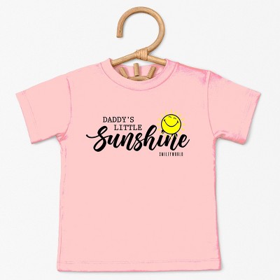 The Juniper Shop SmileyWorld Daddy's Little Sunshine Toddler Short Sleeve Tee