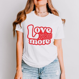 Simply Sage Market Love Your More Bubble Short Sleeve Tee - 1 of 4