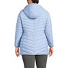 Lands' End Women's Outerwear Wanderweight Ultralight Packable Hooded Long Down Jacket - 2 of 4