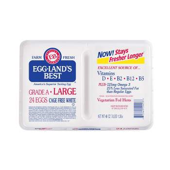 Eggland's Best Cage Free White Grade A Large Eggs - 48oz/24ct