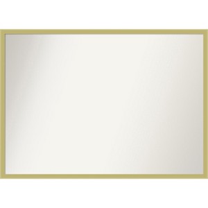 Amanti Art Incline Non-Beveled Wood Framed Bathroom Vanity Wall Mirror - 1 of 4