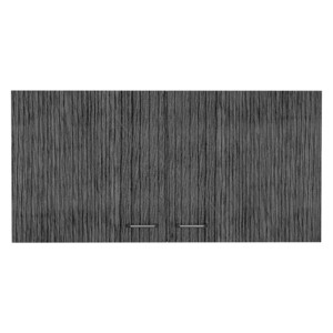 GlasFlength Kitchen Storage Kitchen Wall Cabinet Internal Shelves Cabinet Rectangular Storage Cupboard for Kitchen, Gray, 12.6"*39.3"*19.3" - 1 of 4
