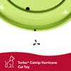 Coastal Pet Turbo Catnip Hurricane Cat Toy - Interactive Double Cat Toy Ball Track - for Cats and Kittens - Green and Blue - 16" - 2 of 4