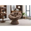 PAGED Oversized Swivel Accent Chair,Swivel Barrel Chair,Modern Upholstered Swivel Chairs for Living Room - 4 of 4