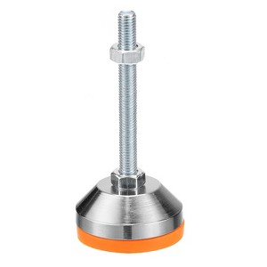 Unique Bargains Carbon Steel Non-Skid Adjustable Furniture Table Feet Leveling Feet - 1 of 4