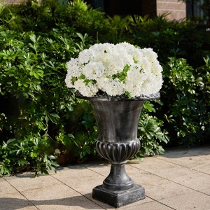 Christopher Knight Home Arlecchino Outdoor Mid-Century Modern Lightweight Concrete Handcrafted Garden Urn - 1 of 4
