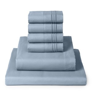 Mellanni 1800 Bed Sheet Set 6 PIECE - 1 of 4