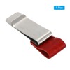 Unique Bargains Stainless Steel Carved Sleeve Pen Loop Clips for Notebook - 3 of 4