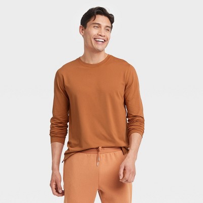 mens spandex long sleeve shirt