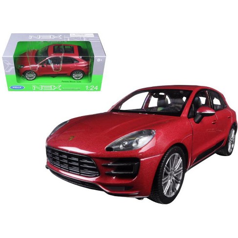 porsche macan turbo red 1 24 diecast model car by welly target porsche macan turbo red 1 24 diecast model car by welly