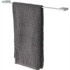 Evideco French Home Goods Modern Wall-Mounted 24-Inch Stainless Steel Towel Bar - Sleek Design for Your Bathroom Decor - 2 of 4