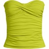 Lands' End Women's Bandeau Tankini Swimsuit Top - 3 of 4