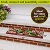 Briarwood Lane Spring Ladybugs on Leaves Mini Mat 22x10 Indoor Outdoor For Spring Doormat - 2 of 3