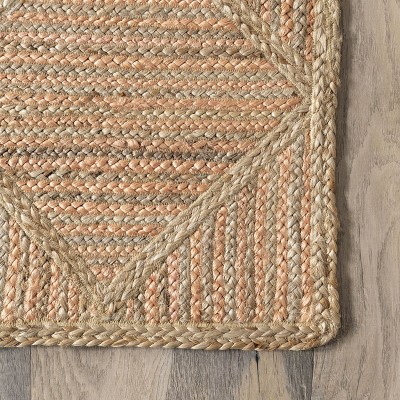Errika 5' x 8' Natural Jute Moroccan-Inspired Area Rug