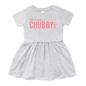 The Juniper Shop Pretty Eyes Chubby Thighs Infant Dress - 1 of 3